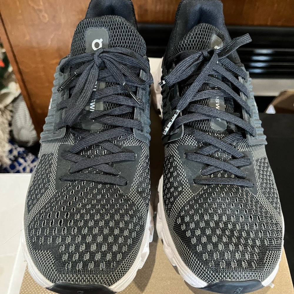 On Running Charcoal and Slate Sneakers